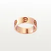 Ringue de vis Love Cortique Titane en acier Goldplated pour femmes Never FaDing Fashion Accessory NO223A3763137