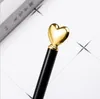 Ballpoint Pens Fashion Color Heart Shape Ballpois Creative Metal Ballpoint Pen Writing Supplies Advertising Customize Business Gifts XTL450