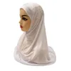 Preghiera musulmana Hijab Turbante islamico Berretti sottoscocca da donna Indossare prêt-à-porter Sciarpa istantanea Avvolgere i cappelli del Ramadan