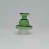 DHL Insert OD 32mm Smoking Glass Carb Cap Bubble Dome Spinning For Quartz Thermal Banger Bong Oil Rigs Tool