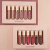 Dropshipping NEW Arrival HANDAIYAN Rose Matte Liquid Lipstick 6pcs set lip gloss 2 styles for choice