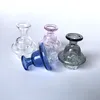 Cyclone Riptide Spinning Carb Cap akcesoria do palenia dla 25mm flat top banger świetny przepływ powietrza szklana kopuła Dab Rigs różne kolory