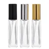 4 ml 8 ml Mini hervulbare parfumfles met pompsproeier dikke glazen geur lege cosmetische containers spuit verstuiver fles voor reizen