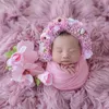 Newborn Flokati Photography Photography Ructs Роскошная шерсть Flokati Ковер Неззительное Куршевое Одеяло Baby Фотографии Фоны Пушистые Позирование 201208