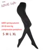 Leggings da donna Slim 680D Terapeutici 20-30 mmHg Terapia riabilitativa Shaper Leggings a compressione in lycra 201203