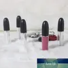 5ml 50 sztuk / partia Kształt Bullet Pusty Lip Gloss Tube, DIY Plastic Clear Ciekłym szminki Butelka, Pusta Elegancka Rura Gloss