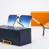 2022 nya kvinnors tween metalliska eleganta solglasögon mode trend solglasögon för män och kvinnor