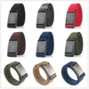 Mode Nylon Ceinture En Métal Boucle Magnétique Ceintures Réglables Pour Hommes Combat Militaire Élastique De Haute Qualité Résistant À L'usure 220818