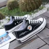 DORP SHIPPING NEW 35-46 New Unisex High-Top Adult Women's Men's Canvas Shoes 13 colors Laced Up Casual Shoes Sneaker shoes