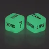 2 adet Zar Oyuncaklar Komik Glow Karanlık Aşk Elekler Yetişkin Çift Severler Oyunlar Seks Parti Oyuncak Sevgililer Günü Hediye Erkek Arkadaşı için