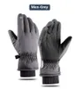 Gants de Ski hommes et femmes écran tactile hiver Plus velours cyclisme en plein air imperméable chaleur épaississement