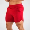 Mäns Shorts Muscle killar 2021 Mäns Casual Summer Gym Sexig Sweatpants Man Fitness Bodybuilding Workout Man Fashion Short Pants1