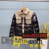 남자 재킷 겨울 코트 코튼 오리 다운 편지 인쇄 두꺼운 따뜻한 고품질 여성 파카 복사 재킷 캐주얼 패션 크기