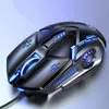 G5 Gaming Mouse Colorful Silent USB الفئران السلكية 6-button RGB الميكانيكية البصرية مع مستشعر DPI مناسب للاعبين كمبيوتر محمول