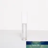 2.5 ml Mini claro plástico Cosmético Lipgloss Lip Gloss Cepillo de aceite Herramienta de maquillaje Blanco Cap de pestañas Varita Botella Split Botella Caja de Corrector