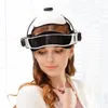 Home Beauty Instrument Electric Heating Neck Head Massage Helmet Air Pressure Vibration Therapy Massager Music Muscle Stimulator Health Care