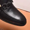 Sale black High quality Formal Dress Shoes For Gentle designers Men Genuine Leather Shoes Pointed Toe Mens Business Oxfords Casual shoes