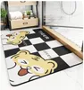 Ковры Panda Tiger Carpet Rugs Hundside Декоративные Пол Коврик Для Семья Спальня Животные Печать Домохозяйственные Штафные Штафные Густые Коврики Стул Коврик