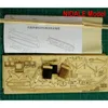 Ny version Hobby Ship Modell Kits Halcon 1840 CNC Brass kanoner Lyxig segelbåt Modell erbjudande Engelska Instruktion LJ200928