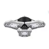 85-265V Garaż Kryty Lampy sufitowe E27 6000LM 60W High Lumen Deformable żarówki Lampy LED Tribright Radar Czujnik Parking Workshop Light