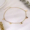 Summer Choker Necklace Gold Color Necklace For Women Clavicle Chain Choker Fashion Female Jewelry Accessories