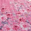 Nya romantiska två lager quiltade sängkjol förtjockad slipning sängäcke monterad ark täcker mjuka non-slip säng kjolar y200417303r