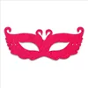 Halloween Party Mask Swan Princess Half Masks Unisex Masquerade VenetianMasks Cosplay Partys rekvisita WQ40-WLL