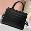 HBP newest crocodile grain handbags purses single shoulder totes bags ladies Fashionable joker crossbody bag 20P6536-1