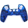 Dla PS5 PlayStation 5 Skin Miękki żel Silikonowa Pokrywa ochronna Grip Case Kamuflaż Czaszka Kreskówka Kwiat 50 sztuk / partia
