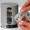 Pill Arrangör Pill Pro Förvaring Case Compact Organize Mini Pills Förvaringslåda Handy Medical Lagring Box DHL Snabb leverans Partihandel