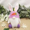 Osterkaninchen-Süßigkeiten-Aufbewahrungsgeschenk, Fröhliche Ostern, gesichtsloser Hase, Puppen-Süßigkeits-Vorratsglas, 2021, kreatives Kaninchen-Süßigkeits-Etui