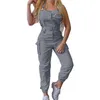 Zweiteilige Damenhose, Übergröße, Overall, Bürodame, ärmellos, Neckholder, Polyester, lässig, rückenfrei, sexy, schlanke Damen-Strampler-Hosen-Sets