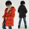 Boy Winter Coat Jacket Niños Chaquetas de invierno para niños Casual con capucha Abrigo cálido Ropa de bebé Outwear Moda Boys Parka Jacket 201126