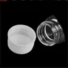27x35x14mm 8 ml glazen flessen met plastic dop transparante kleine lege potten cosmetische containers 50pcshigh hoeveelheid