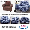 Nieuwe elastische cover voor fauteuil woonkamer enkele seat sofa couch cover meubels sofa slipcover case fauteuil cover stretch lj201216