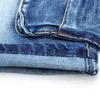 Jeans pour hommes Marque Hommes Grande Taille Lâche Baggy Court Pour Hommes Hip Hop Denim Pantalon Rock Bleu Poche Pantalon Cargo Droit Man1222t