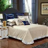 4/6/10Pcs Oriental Jacquard Luxury Bedding Sets King/Queen Size Cotton Bed/Flat sheet set Bed Spread Duvet Cover juego de cama 201120