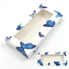 H wholesale false eyelash Packaging Box 3d Mink lashes Faux Cils stripe Empty paper lash boxes marble case Butterfly heart-shaped love shiny With plastic tray Kyli