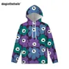 Doginthehole Hoodies for Woman Poopy Print SweatShirt With Hooded Woman Long Sleeve Pullover Woman Autumn Plus Size Women Cloth 201202