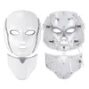 LED -hudföryngring 7 Färger LED FACIAL FOTON LIGHT THERAPY MASKIN PDT FACE LED MASK FRECNE ACNE Borttagning Skin Brighten Photorejuvenation Device