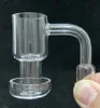 Ultimo quarzo Terp Vacuum Banger Domeless Terp Slurper Up Oil bangers al quarzo chiodo con 25mm OD 30mm Bottom per Glass Bong Oil Rigs