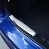 Garde de seuil intérieur de hayon de voiture en acier inoxydable pour Dodge Charger 2015 UP accessoires intérieurs automatiques argent