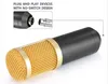 Suite de microphones d'ordinateur pour réseau de connexion de téléphone portable KTV microphone capacitif d'ancrage mobile carte son V8