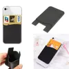 Universal Silicone Wallet Credit Card Cash Pocket Sticker Adhesive Holder Pouch Phone 3M Gadget for Samsung S8 S9 iphone x 8 7 6 6S plus