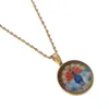 Lalish Peacock Pendant Chain Halsband Yezidi Tro Pilgrimsfärd Smycken