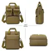 Men Tactical Handbag Laptop Military Bag Shoulder Crossbody Bags Camouflage Molle Hunting Camping Hiking Sports Outdoor XA318D 220216