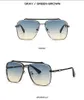 Óculos de sol de luxo Moda MACH MACH Six Style Gradient Designer Glasses Sunglasses Men Cool Men Vintage Design Sun Glasses6458341