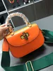 Women Mała górna torba z bambusami torbami na ramię Designer Crossbody podwójna g cross body ręka worek messenger231n