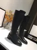 Lady Ankle boots Autumn Winter shoes leather ladies woman Knee Boot