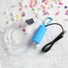 luchtcompressorslangen stil aquariumfilter steenbel rond Luchtpompen Aquarium Mini USB Zuurstofterugslagklep Muteslang Energiebesparende benodigdheden Accessoires Aquarium